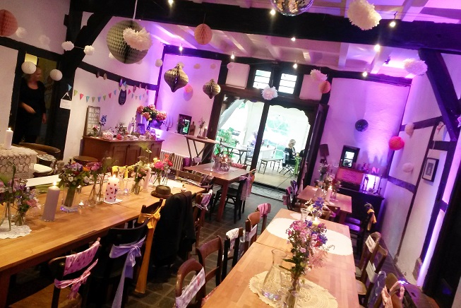 Kirsch Hof in Viersen ausleuchten